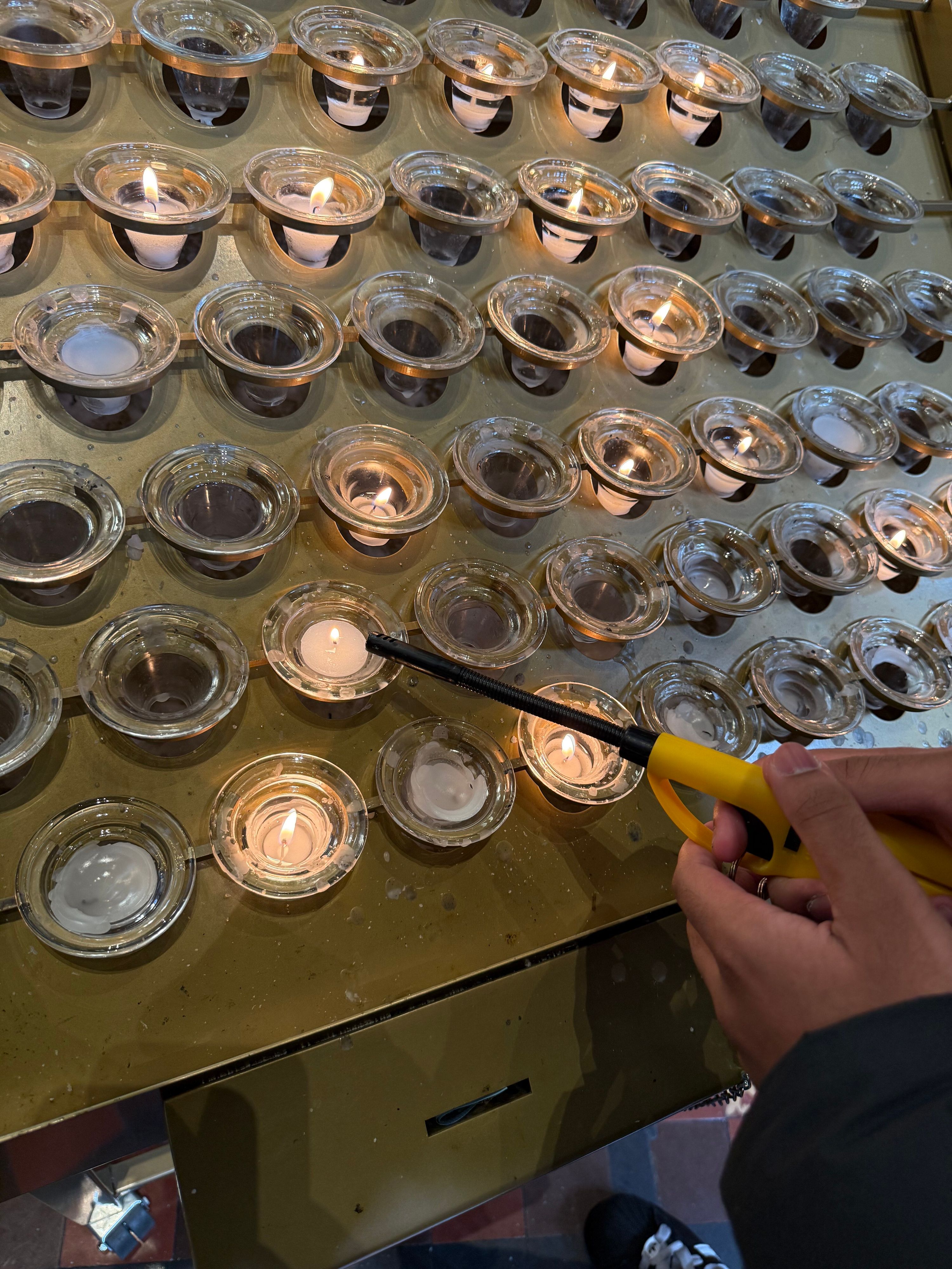 Candle lit by Akshath Shivhari