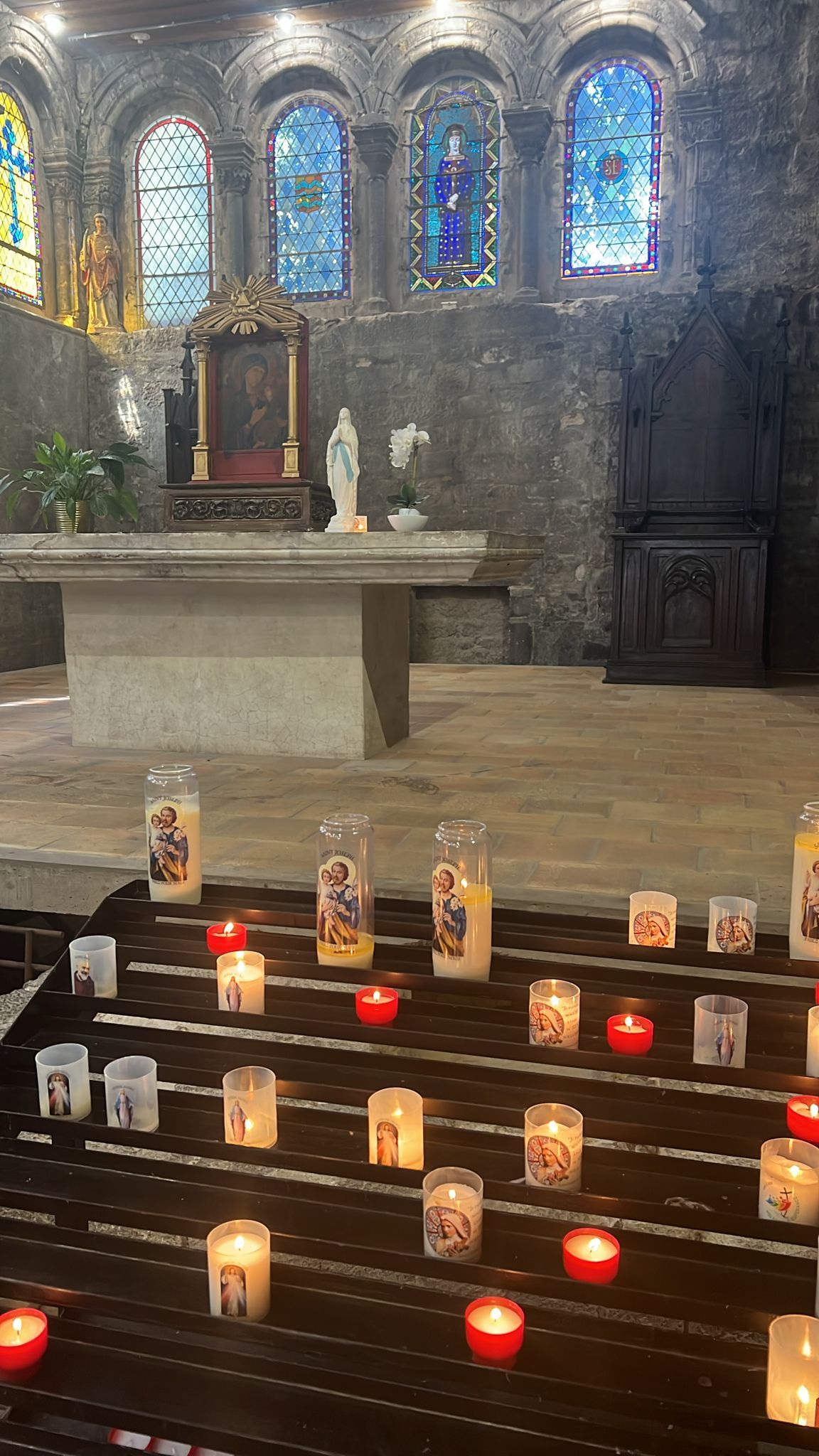 Candle lit by Britta and Andreas Pilling