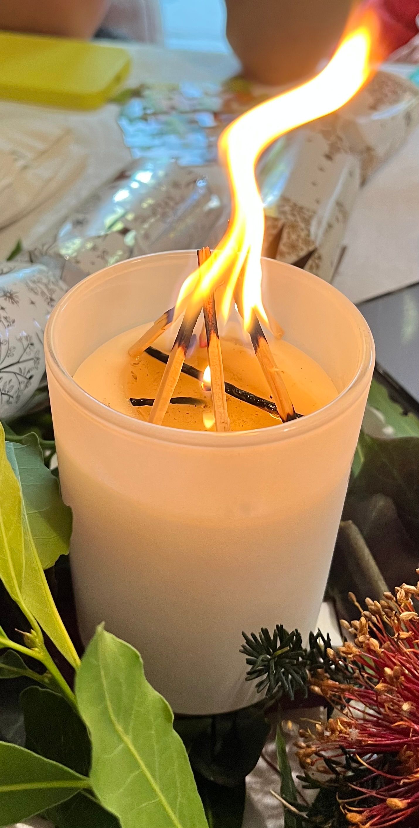 Candle lit by Hamish Escolme