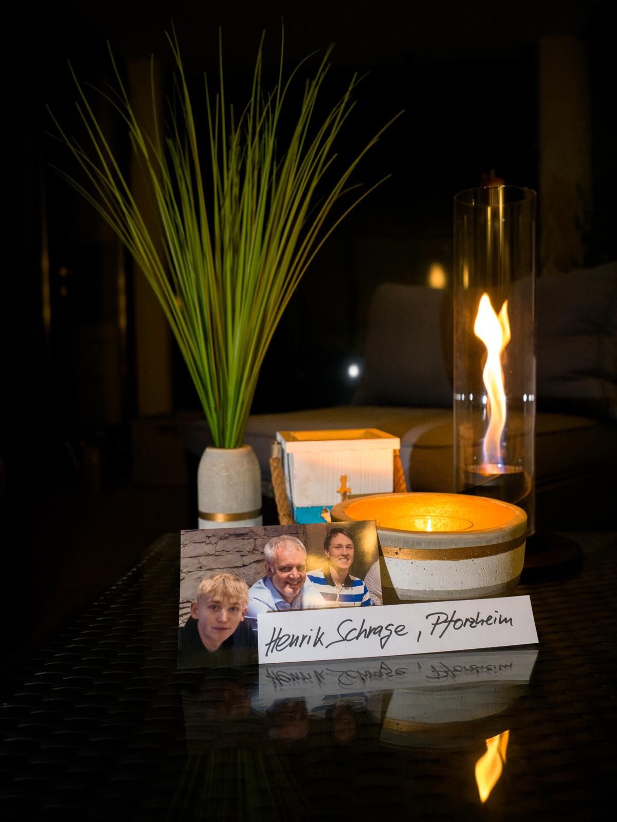 Candle lit by Henrik Schrage