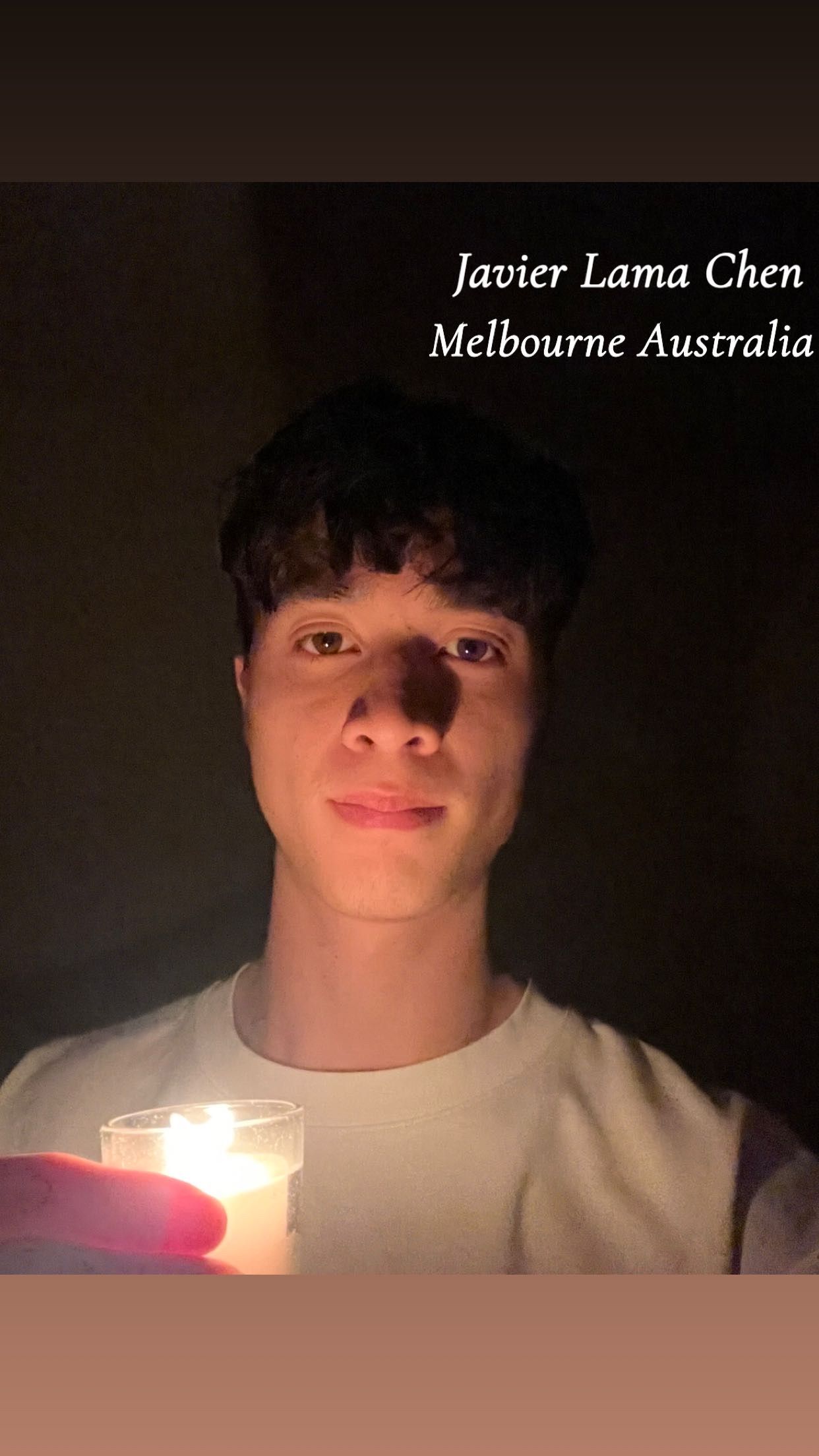 Candle lit by Javier Lama Chen