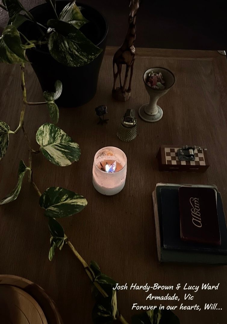 Candle lit by Josh Hardy-Brown, Lucy Ward