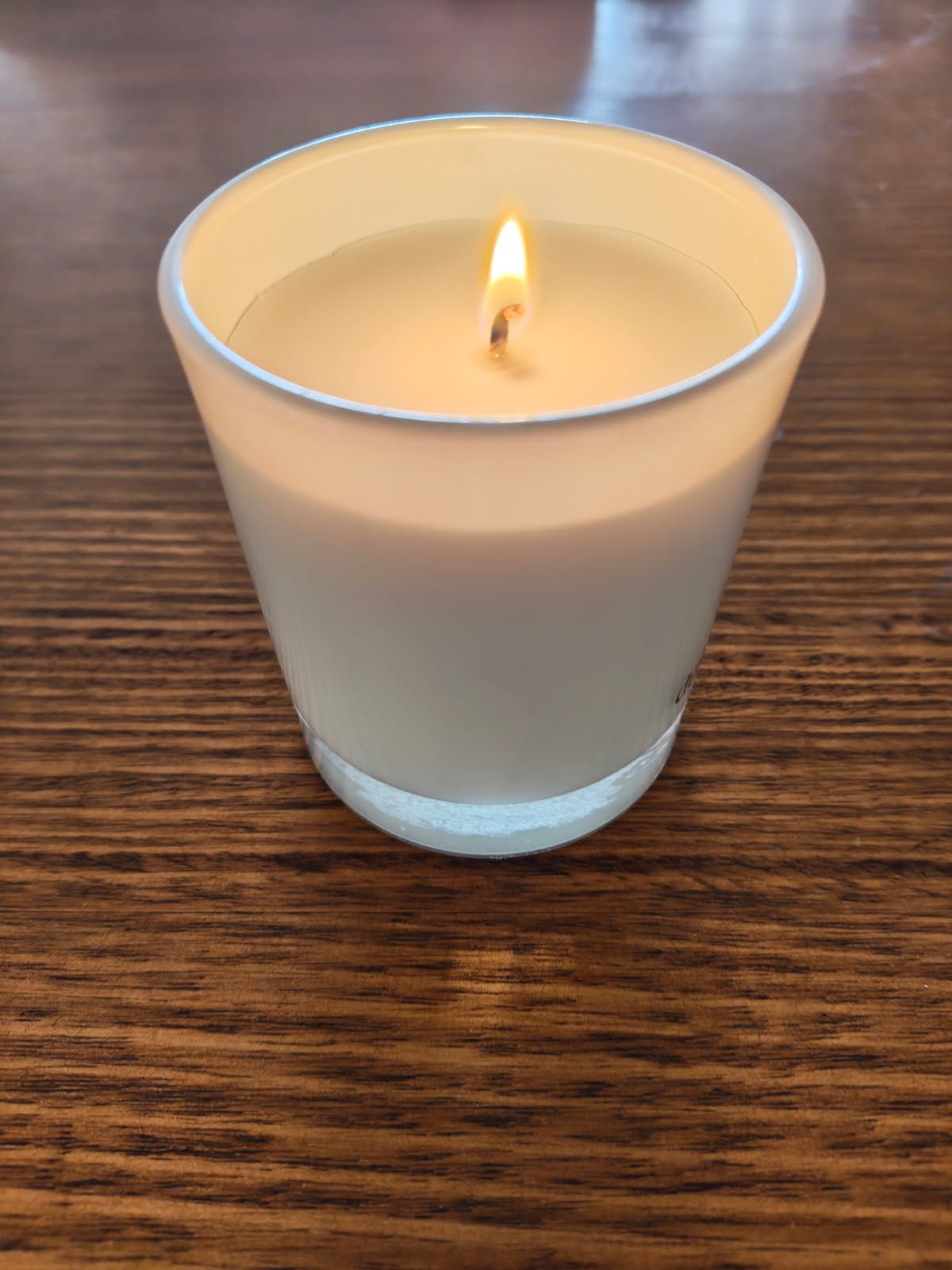 Candle lit by Mollie Bobeff