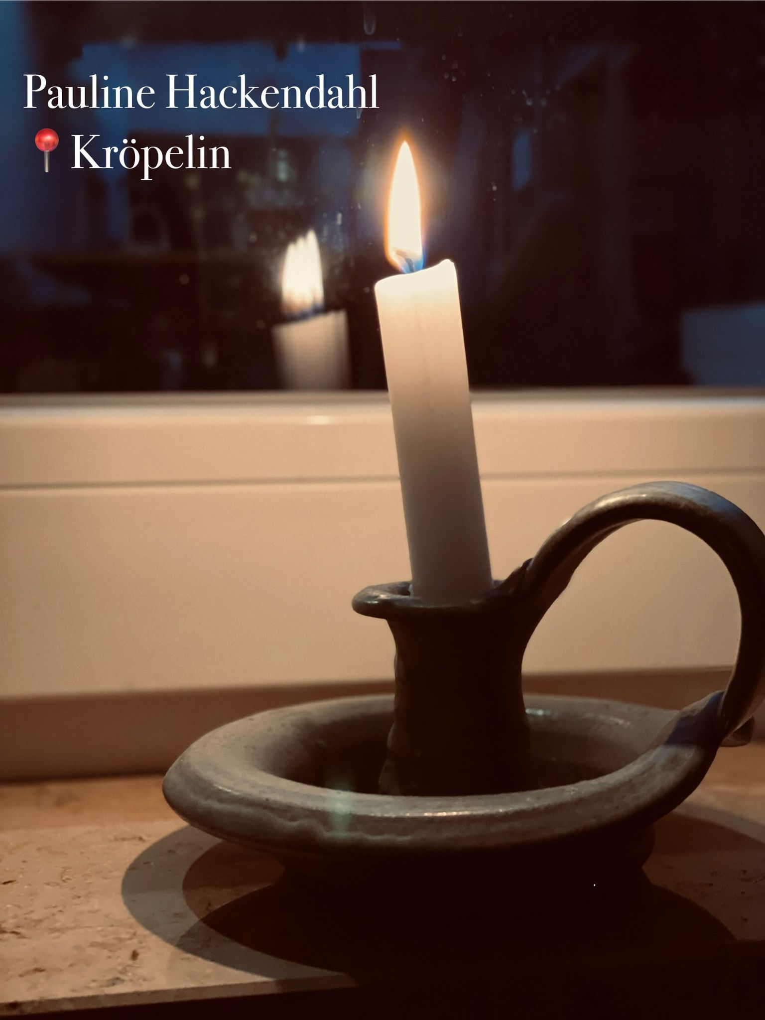 Candle lit by Pauline Hackendahl