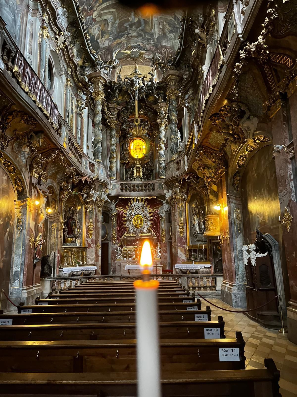 Candle lit by Sophie Loffel