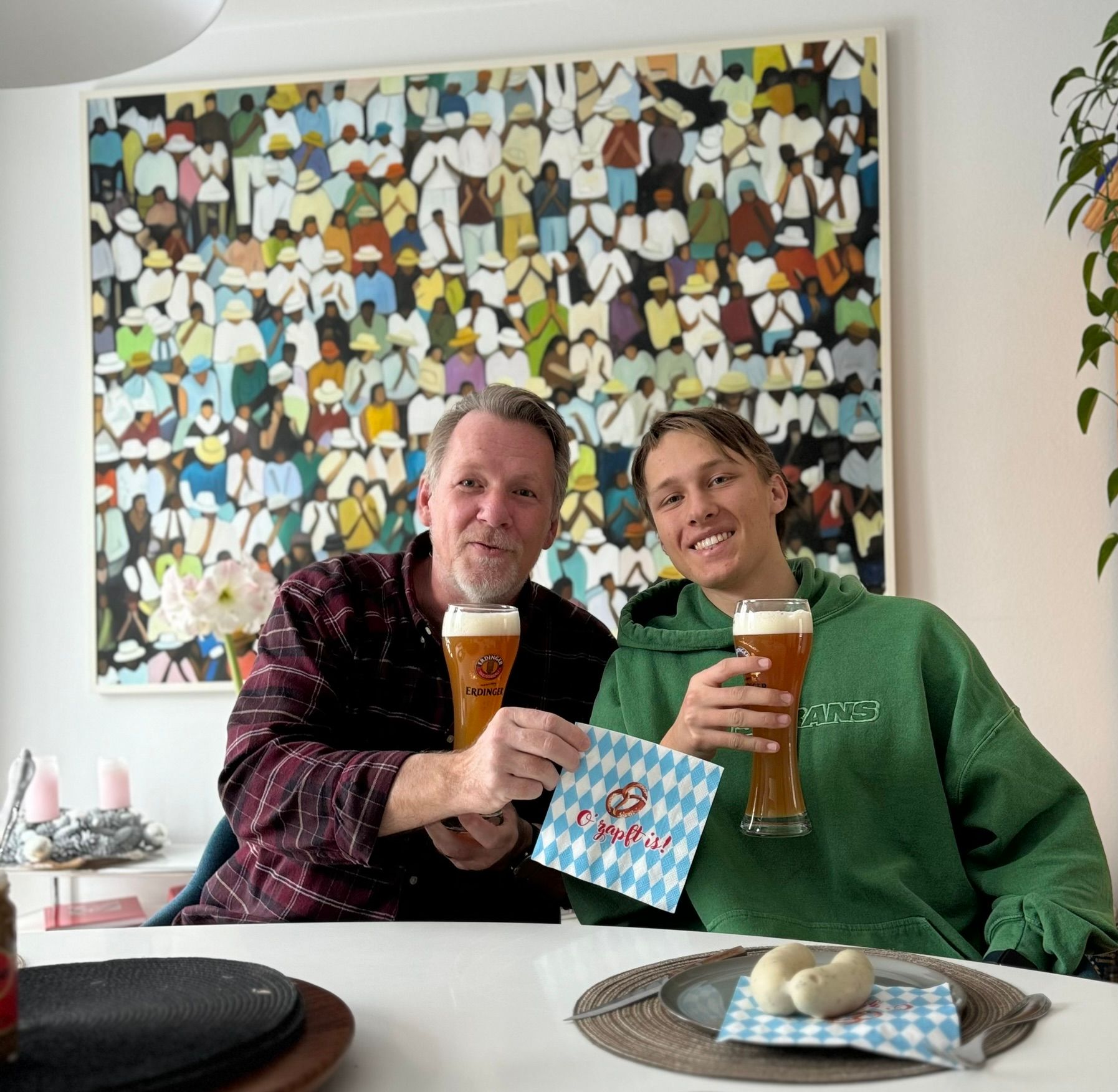 Charlotte, Marlene, Tati und Jörn Westhoff