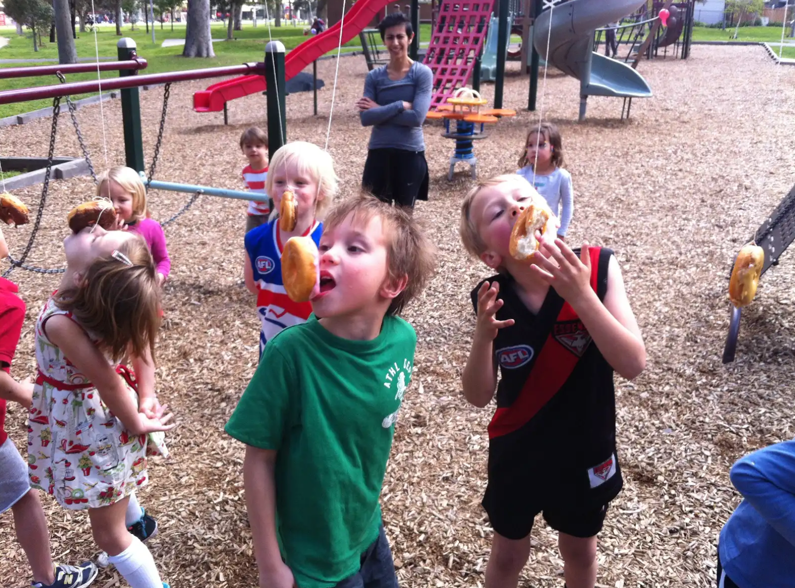 Kerst, Otto and Malia