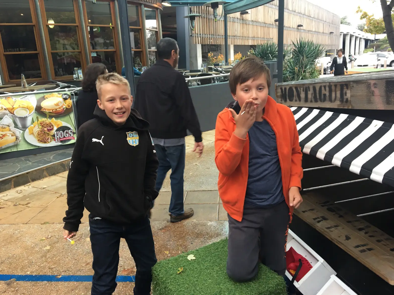 Kerst, Otto and Malia