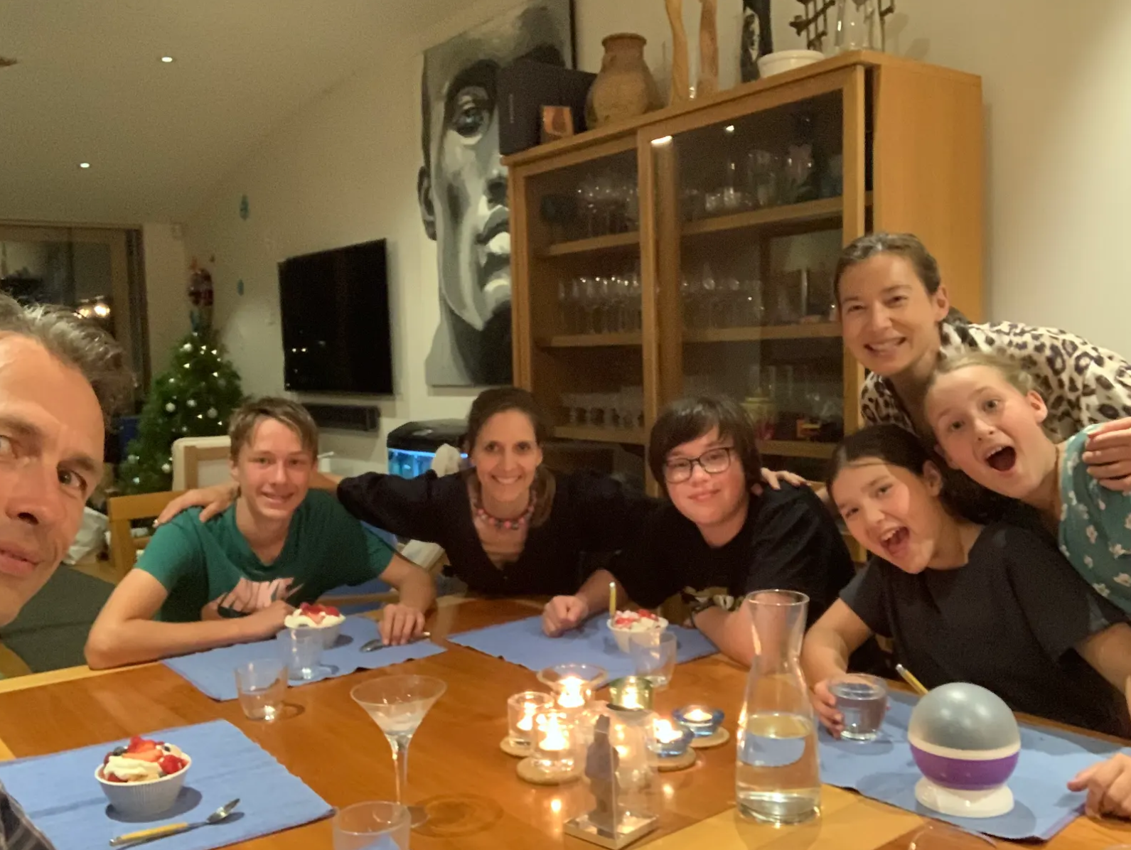 Kerst, Otto and Malia